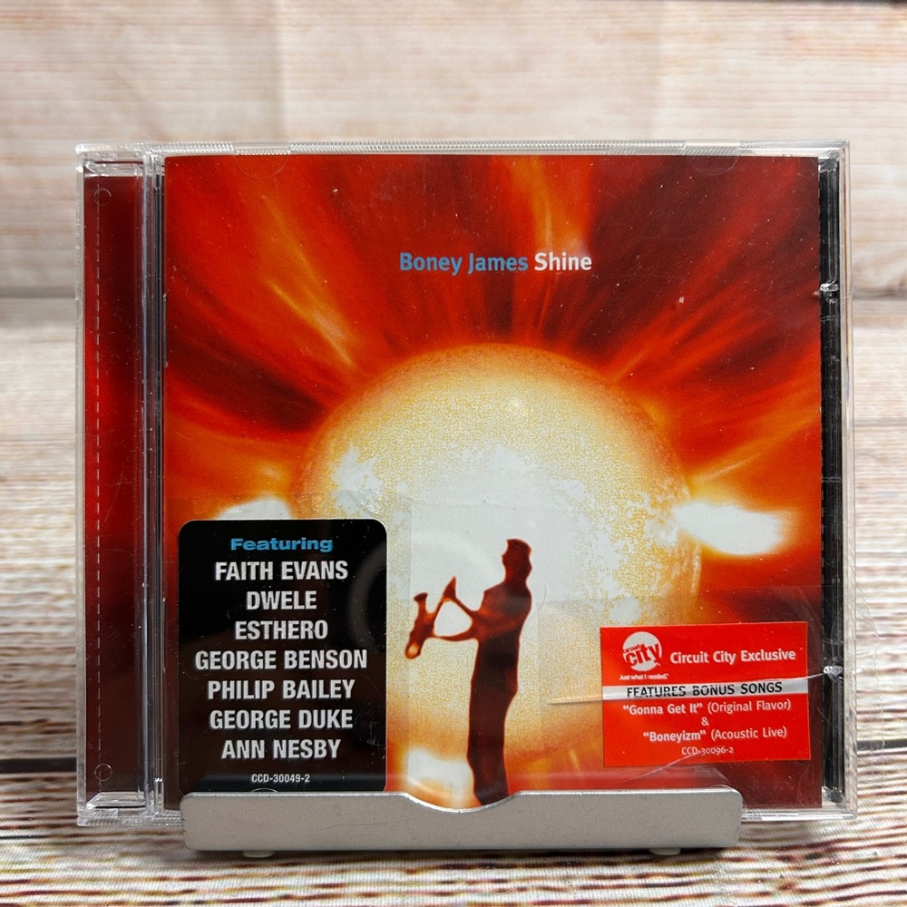 Boney James Shine CD 2006 Smooth Jazz Circuit City Exclusive Bonus Tracks